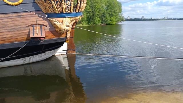 Корабль времён Петра I в Воронеже смотреть онлайн