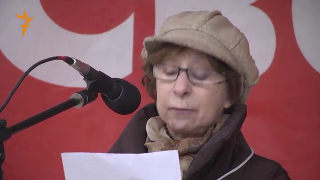 Митинг на Болотной 2013: Лия Ахеджакова