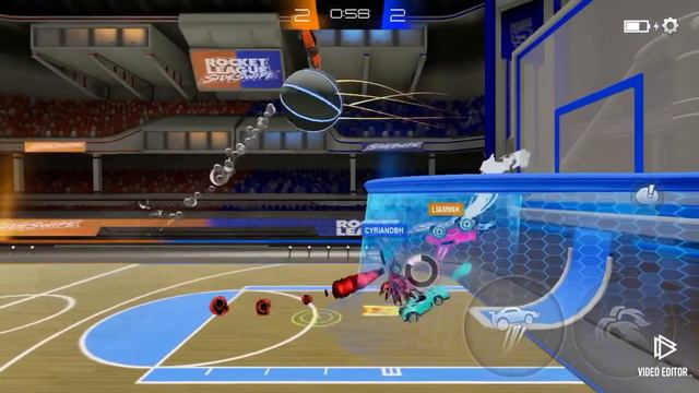 Calixo | Rocket League Sideswipe 2v2 Hoops! смотреть онлайн