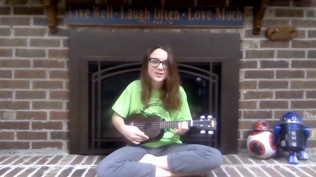 idontwannabeyouanymore - Billie Eilish (Ukulele Cover) смотреть онлайн