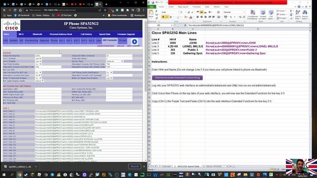 HAMSAHCK HOTLINE -CISCO 525- SIDE CARD BUTTONS' Excel Converter смотреть онлайн