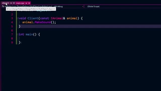 NullObject Design Pattern - Ep 20 - C++ Coding смотреть онлайн