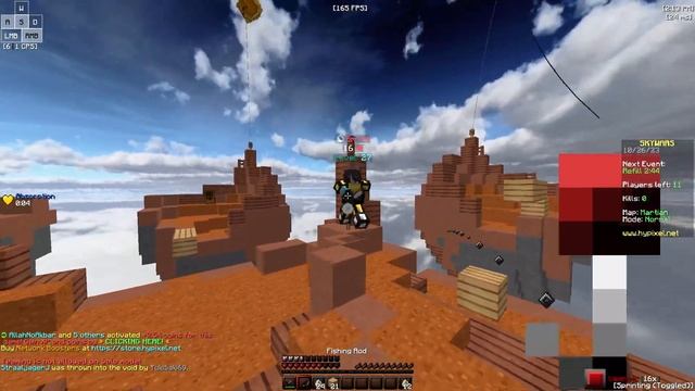 Being sick gives me CHEATS | Minecraft Hypixel Skywars смотреть онлайн