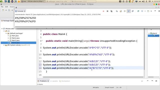 16 JAVA Networking URL decoder encoder смотреть онлайн