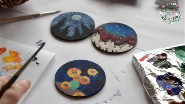 Мастер-класс по динамичной живописи 