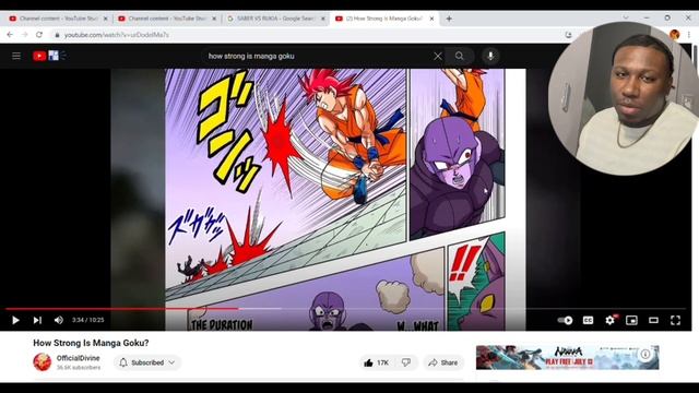How Strong Is Manga Goku vs Anime Goku смотреть онлайн