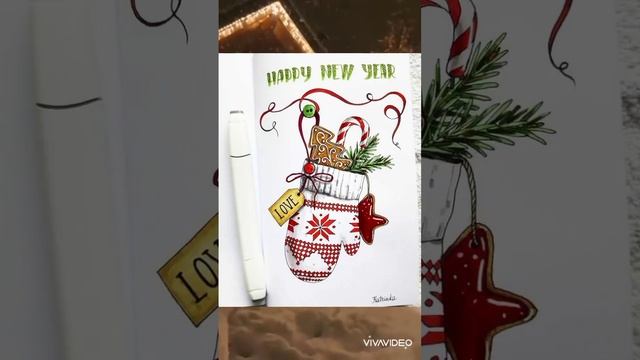 Идеи для новогодних рисунков?Сорри что бистро смотреть онлайн