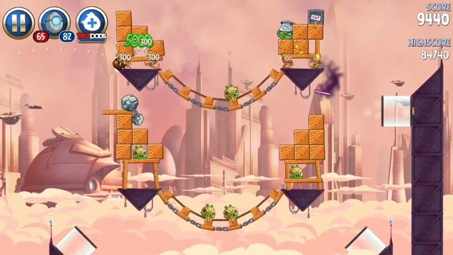Trying to get 3 stars on Angry Birds Star Wars 2 B4-8 смотреть онлайн