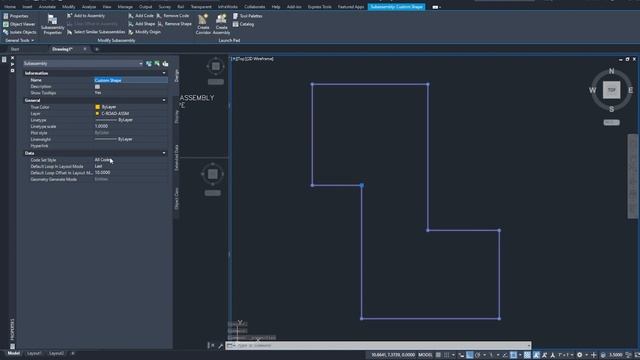 Autodesk Civil 3D - Making custom subassemblies from a polyline and adding point codes смотреть онлайн
