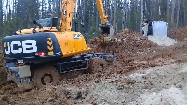 Экскаватор jcb вахта смотреть онлайн