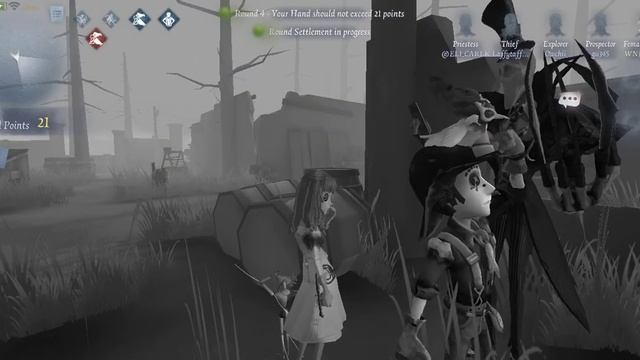 Edward and Kim on a blackjack game (Identity V) смотреть онлайн
