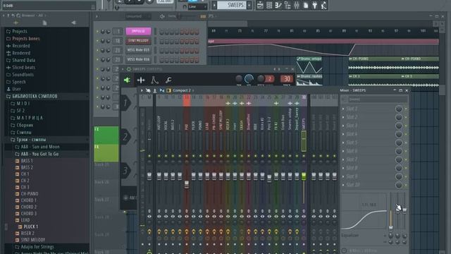 12. Создание ремикса в FL Studio 12. Аранжировка. Part 3. смотреть онлайн
