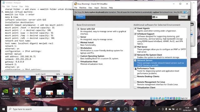 Tutorial cara installasi Oracle Linux di dalam VirtualBox смотреть онлайн