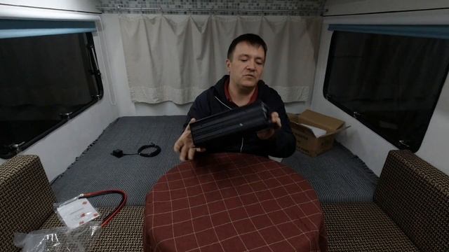 Тест и распаковка автомобильного инвертора на 1500w c алиэкспресс. Чистый синус смотреть онлайн