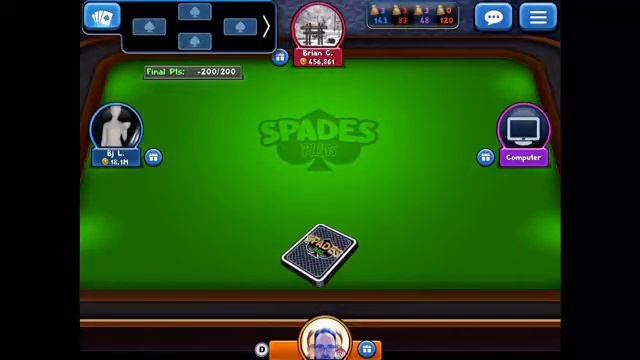 Spades Plus A perfectly played game. смотреть онлайн
