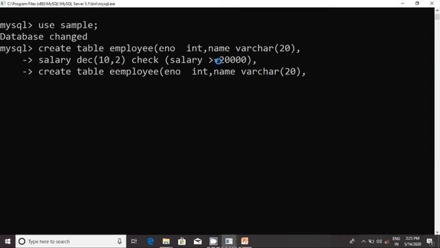 SQL Constraints| Table Level Constraints | CHECK Constraints смотреть онлайн
