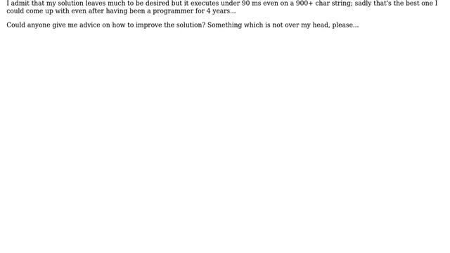 Code Review: Finding longest palindromic substring in a string (gives TLE on leetcode) смотреть онлайн