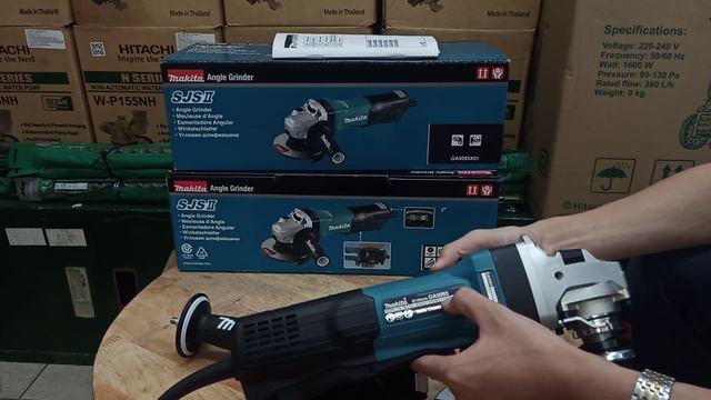 Máy mài góc 1,900W Makita GA5093X01 (Có điều tốc), giá mềm LH:0888936279 смотреть онлайн