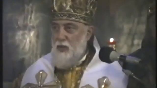 На каком языке должны совершаться богослужения в Абхазии? - Патриарх всея Грузии Илия II (1990 г.) смотреть онлайн