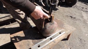 Противовес для трактора Т-25 своими руками
