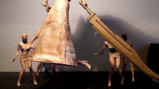 😱☠️How to paint Silent Hill Pyramid Head and Nurses - WCF Wills Custom Figures Big Bad Breakdown🎥 смотреть онлайн