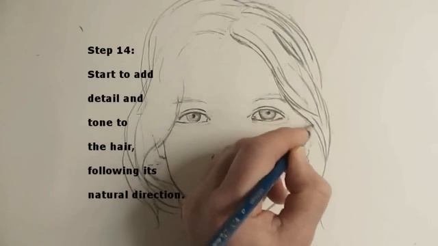 How To Draw A Female Face: Step By Step смотреть онлайн