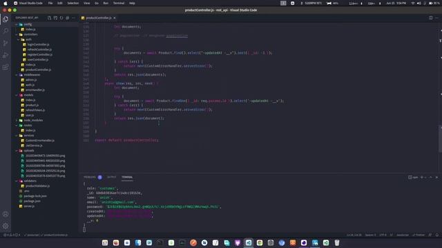 MERN - API with Token, Refresh Token, Login , SignUp , Custom Error Handler , Image Upload , Store смотреть онлайн