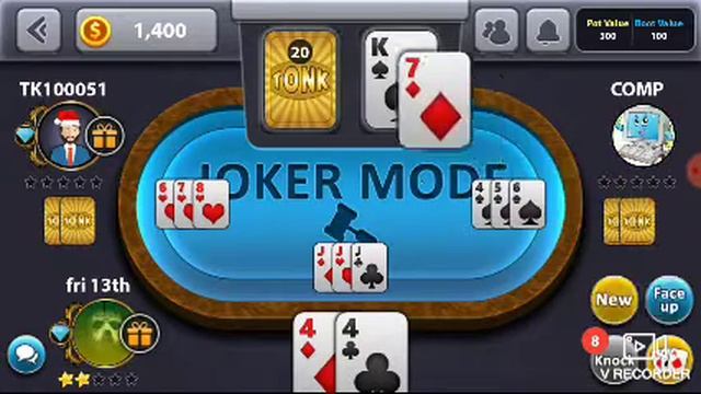 Playing Tonk card game смотреть онлайн