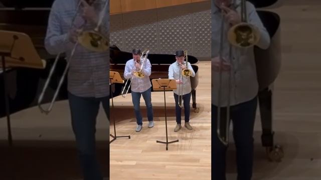 a short clip of Eric Ewazen's Pastorale смотреть онлайн