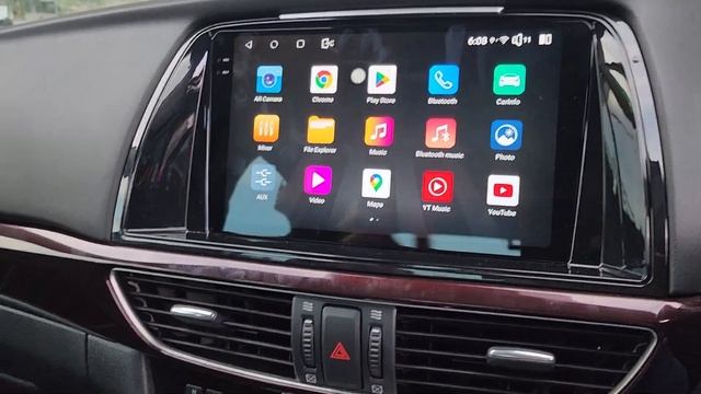Mazda 6 Lenovo DSSW 9 inch Android Car GPS Player QLED 8gb ram 128gb rom 8 core processor 2K screen смотреть онлайн