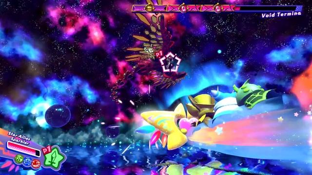 Kirby Star Allies Parallel Void Termina & Astral Birth Void True Final Boss Fight смотреть онлайн