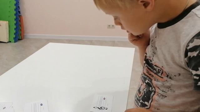 Soft Mozart: Stepan. Работа с карточками. Расположение нот на нотоносце. смотреть онлайн