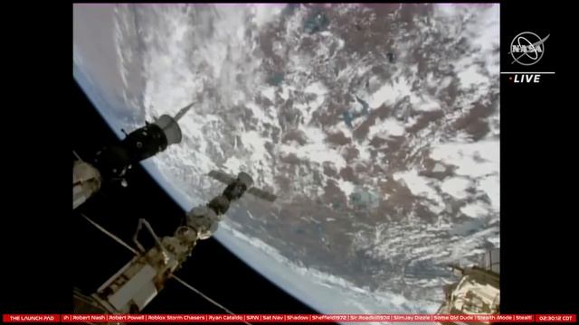 Soyuz Undocking LIVE! смотреть онлайн