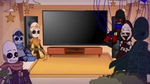 Sans aus react to Skullgirls