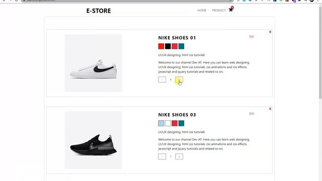 Ecommerce Web App using Local Storage ReactJs and Redux смотреть онлайн