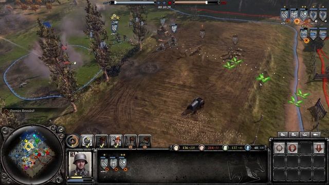 Company Of Heroes 2 : The Western Front Armies Multiplayer Gameplay - Knee deep in the Frontlines! смотреть онлайн