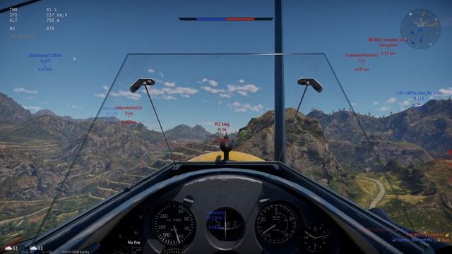 War Thunder Air Battle Gameplay - My New P-400 American fighter Plane !! смотреть онлайн