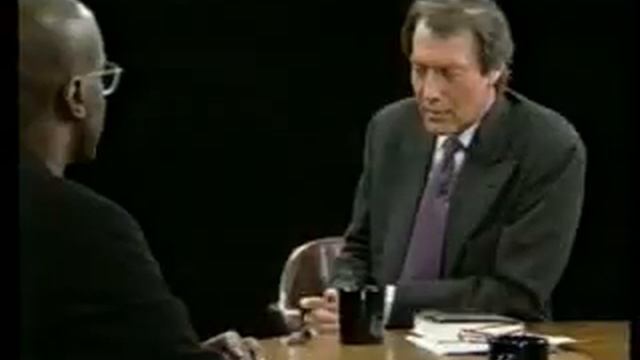 Christopher Darden talks about O.J. trial on Charlie Rose (1 of 4) смотреть онлайн