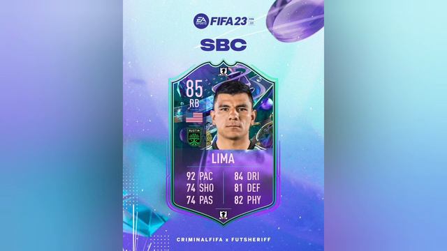Nick Lima FUT Fantasy SBC Card Coming Stats Predicted - FIFA 23 смотреть онлайн