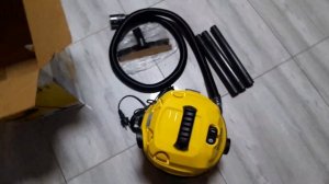 Karcher WD 1 Wet and Dry vacuum cleaner UNBOXING