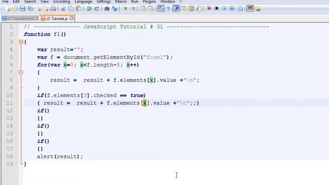 Beginner JavaScript - 31 Access Form Elements 2 - LearnWithSaad смотреть онлайн