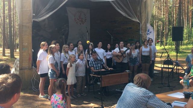 «Грузинская песня» («Виноградная косточка») Б.Окуджава, ансамбль под рук. Максима Попова, июль 2022 смотреть онлайн