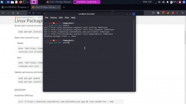 How to install sublime text 3 on kali linux
