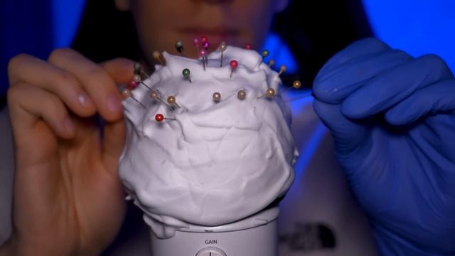 АСМР ПЕНА И ИГОЛКИ ДЛЯ СНА И МУРАШЕК 100% ASMR