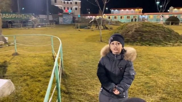 Парк динозавров. Динопарк в Каспийске. смотреть онлайн