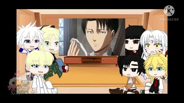 Anime Characters React To Each Other || Part 3 || Levi Ackerman-Snk || смотреть онлайн