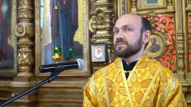 Проповедь чтеца Сергия Полякова смотреть онлайн