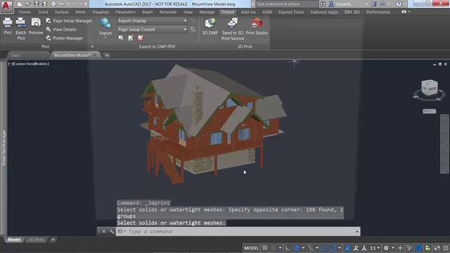 Print Studio: AutoCAD 2017 Tutorial | AutoCAD смотреть онлайн