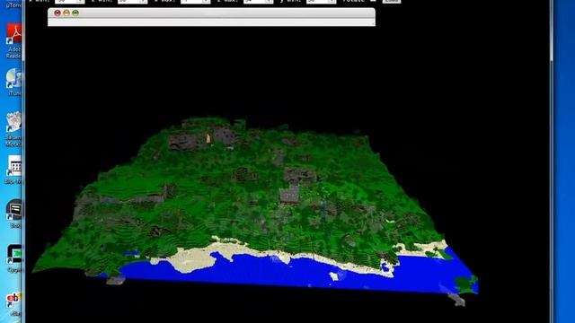 Minecraft JavaScript WebGL PHP viewer MC Chunk Loader смотреть онлайн