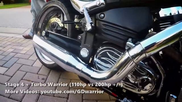 YAMAHA WARRIOR 1700 TURBO + STAGE 4 смотреть онлайн